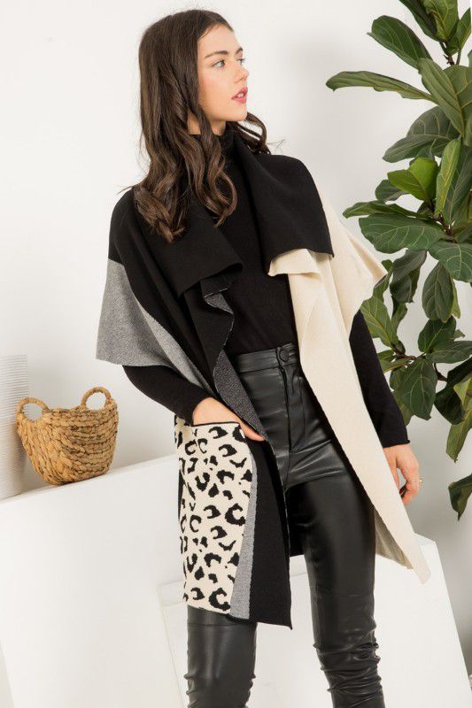 Ensamble multi color con animal print