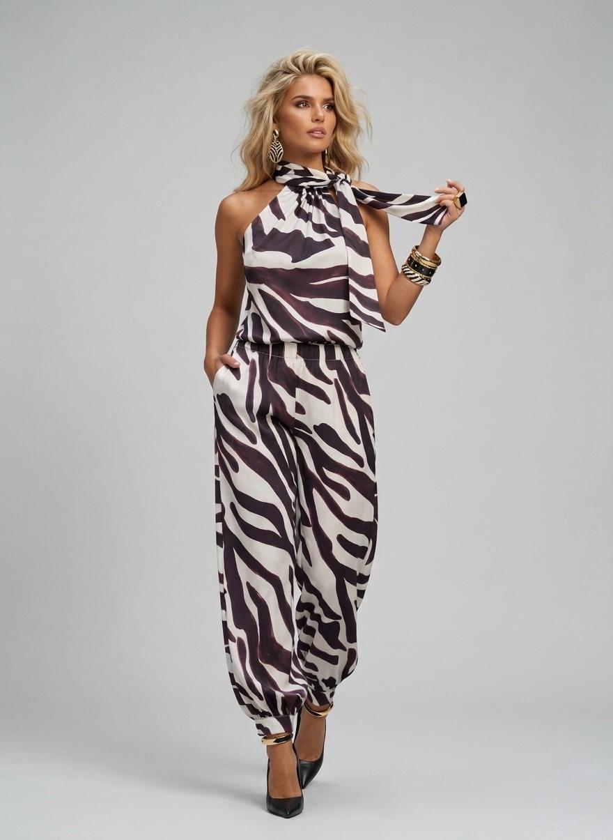 Set Aladino con blusa globo
