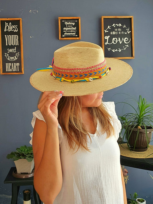 Sombrero de palma