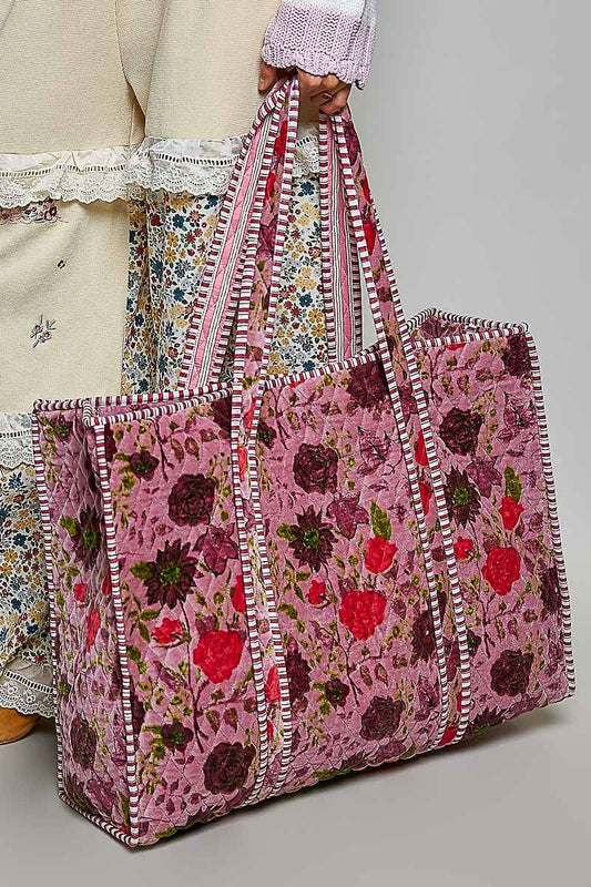 Bolsa tipo terciopelo