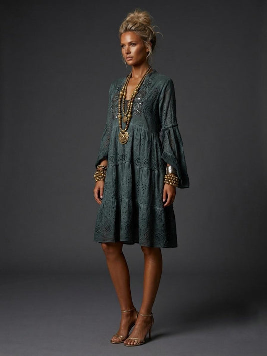 Vestido bordado