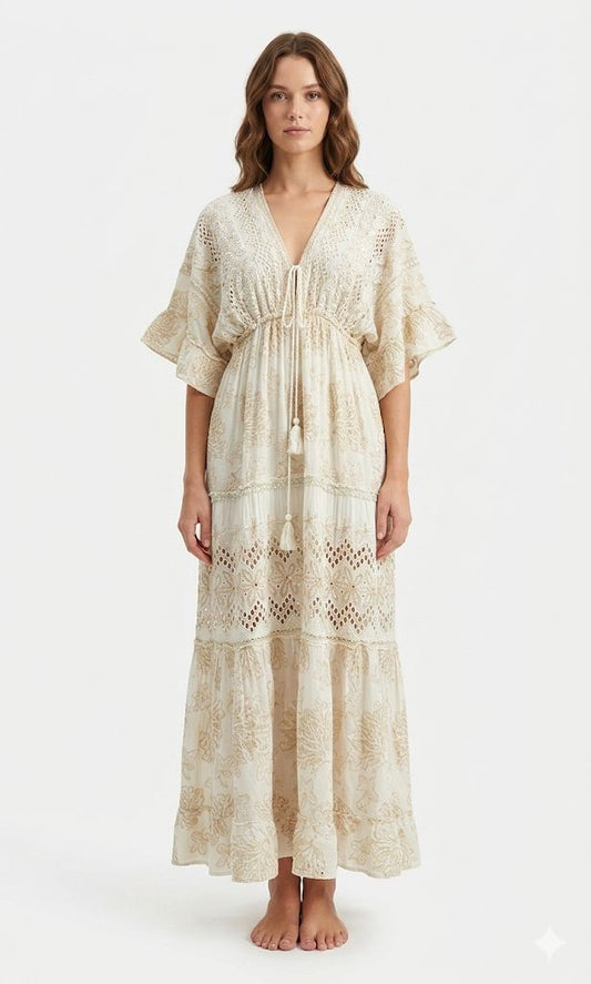 Vestido bordado lentejuela