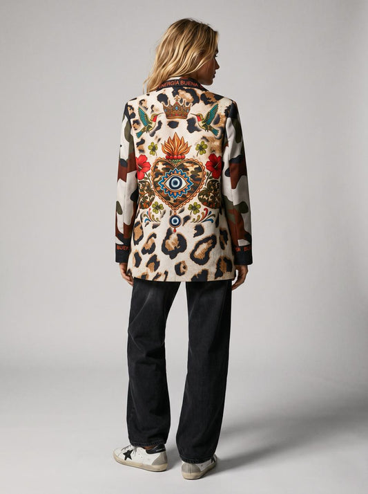 Saco multi estampado