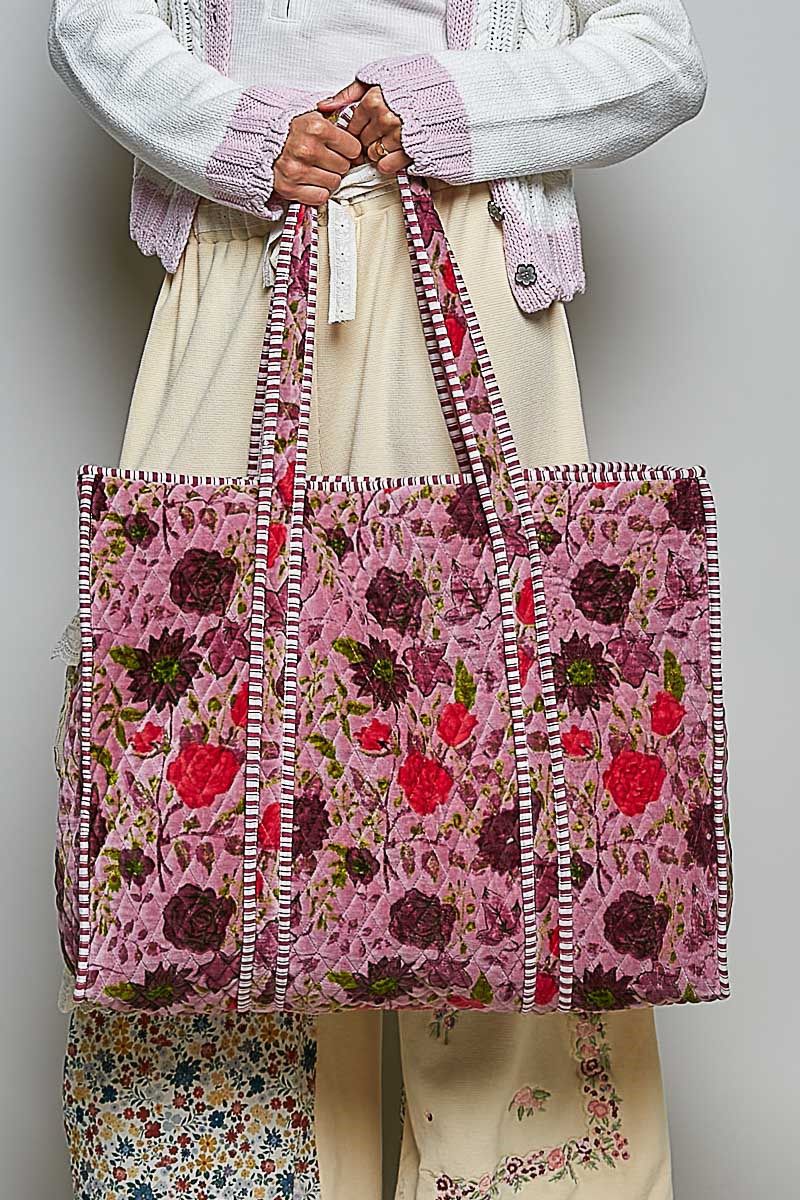 Bolsa tipo terciopelo
