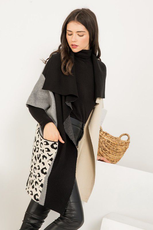 Ensamble multi color con animal print