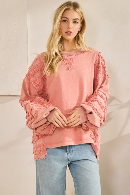 Sudadera mini barbas