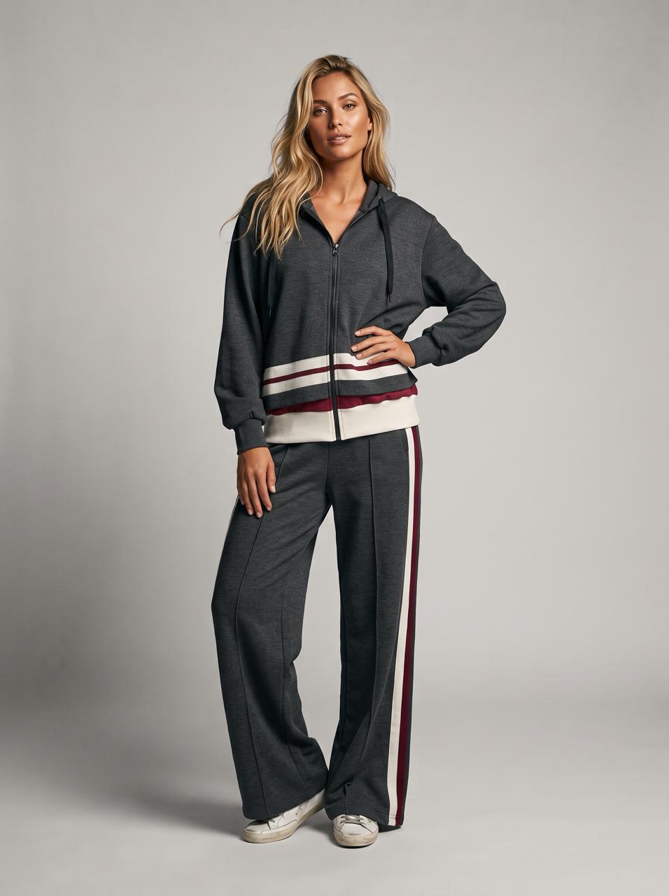 Set de sudadera y pantalón letras