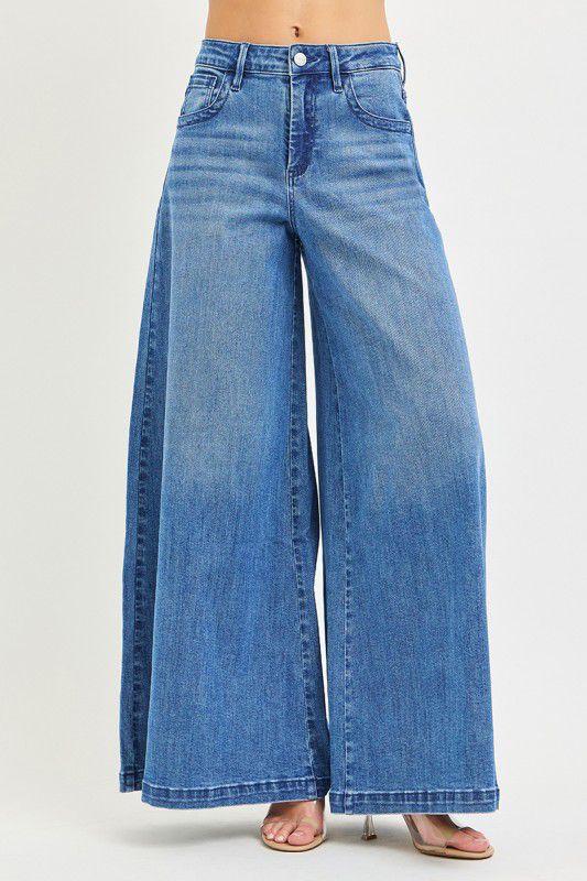 jeans súper wide leg