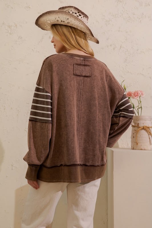 Blusa estrellas y rayas