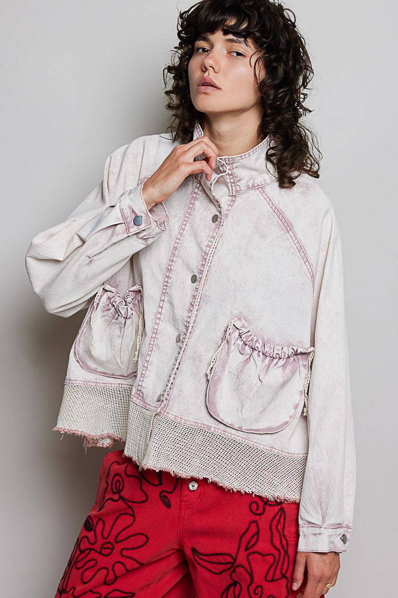 Chamarra oversize
