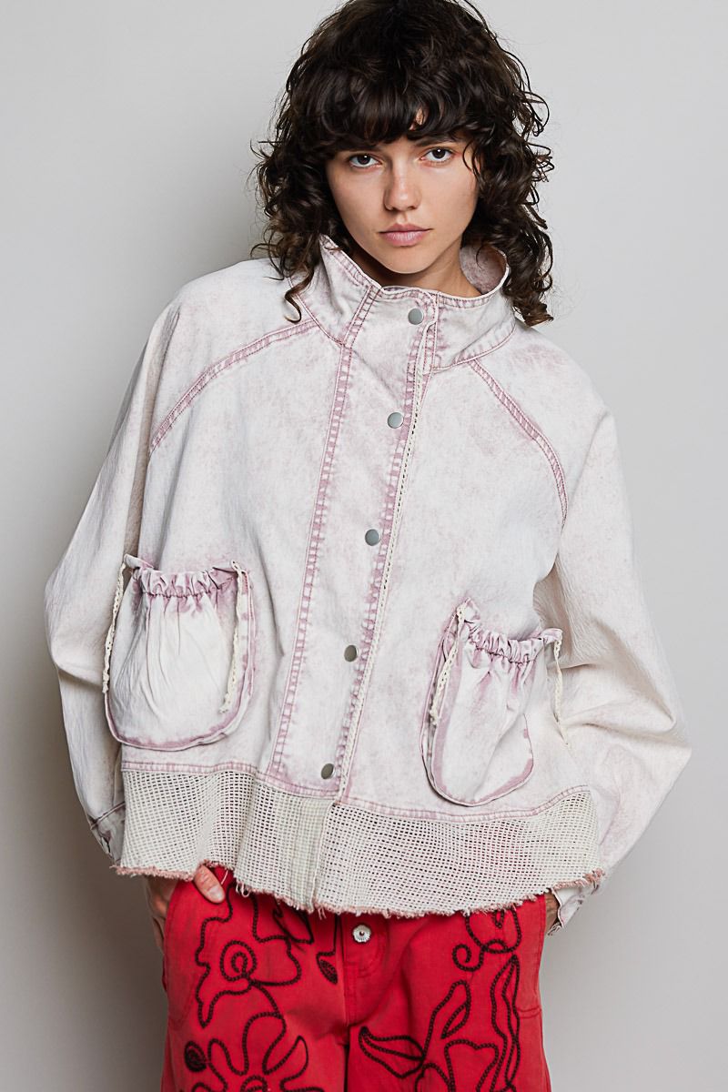 Chamarra oversize