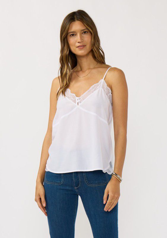 Blusa lencera con botones