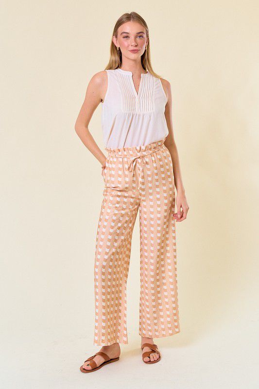 Pantalón ligero de grecas