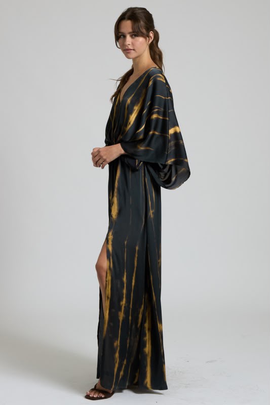 Vestido líneas difuminadas