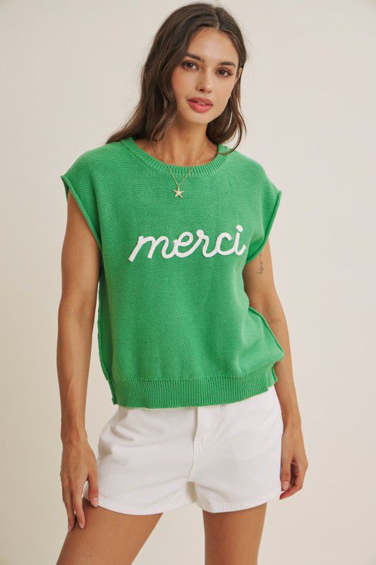 Blusa tejida MERCI.