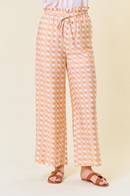 Pantalón ligero de grecas