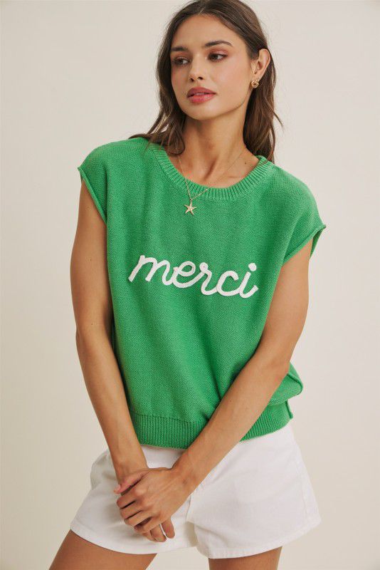Blusa tejida MERCI.