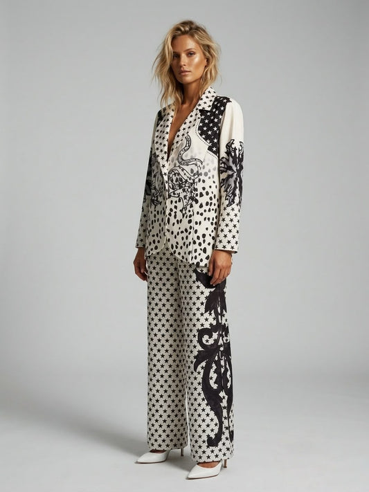 Set estampado estrellas