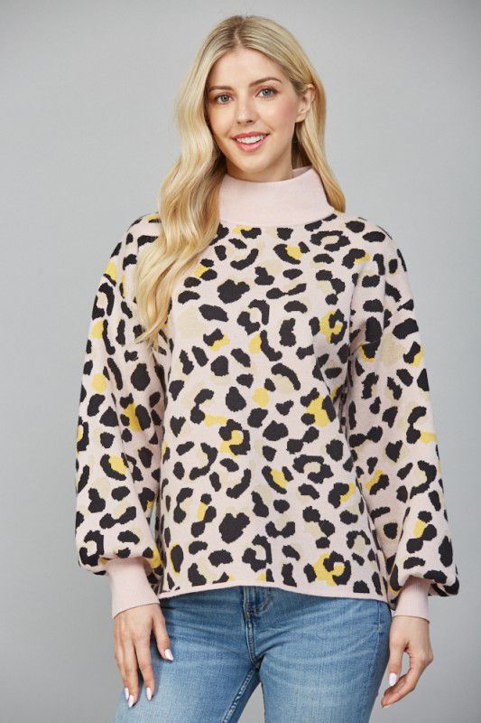 Suéter animal print