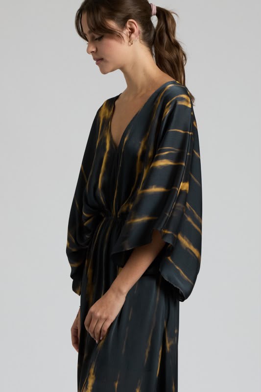 Vestido líneas difuminadas