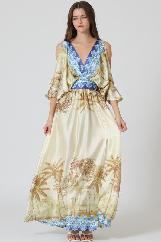 Vestido palmeras