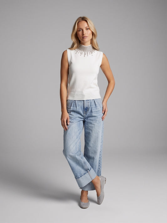 Blusa estoperoles bola