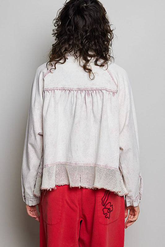 Chamarra oversize