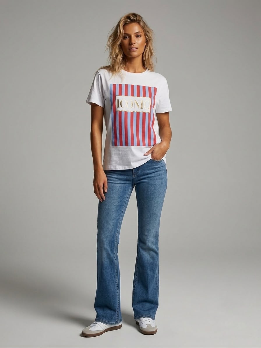 Camiseta ICÓNIC rayas