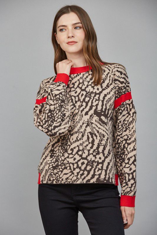 Suéter animal print