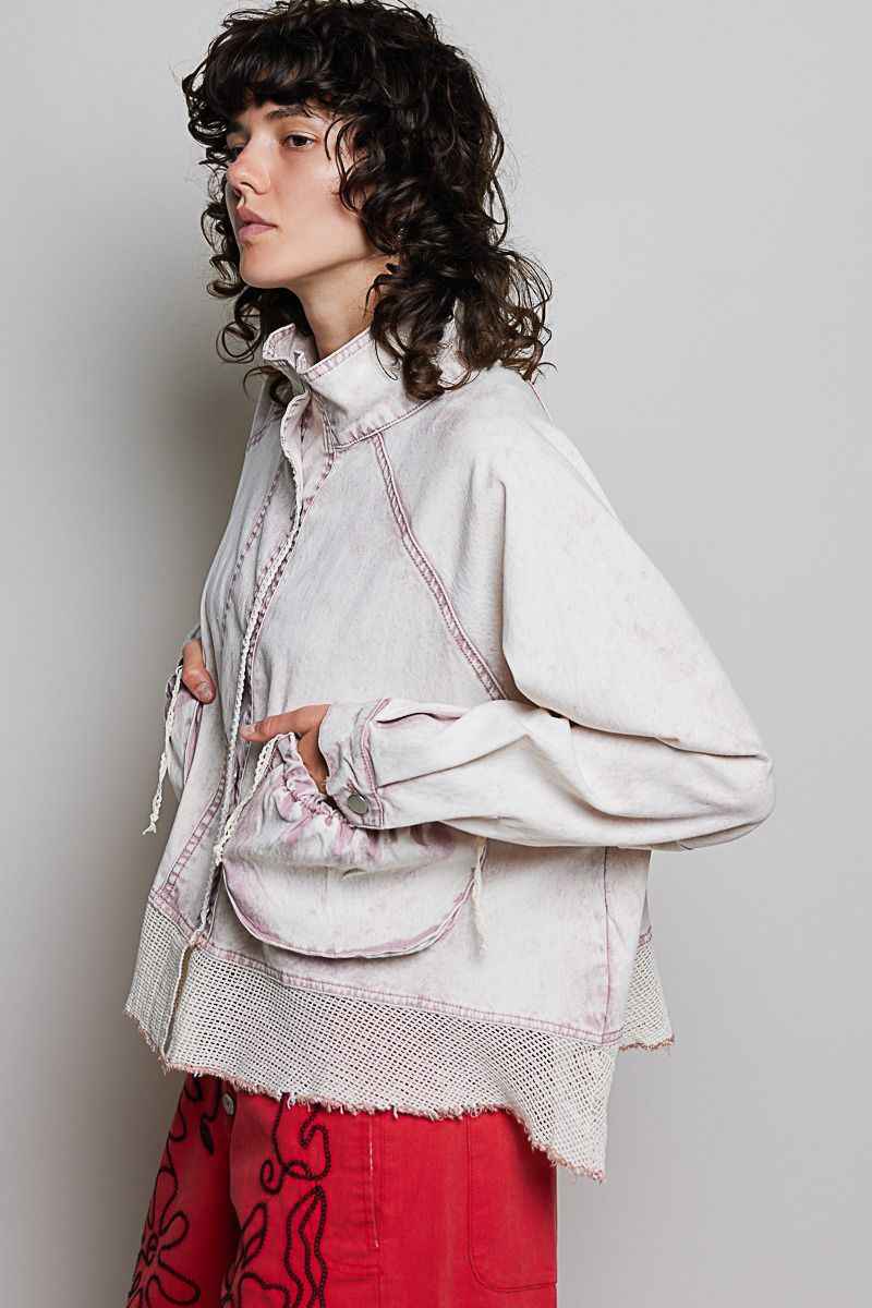 Chamarra oversize