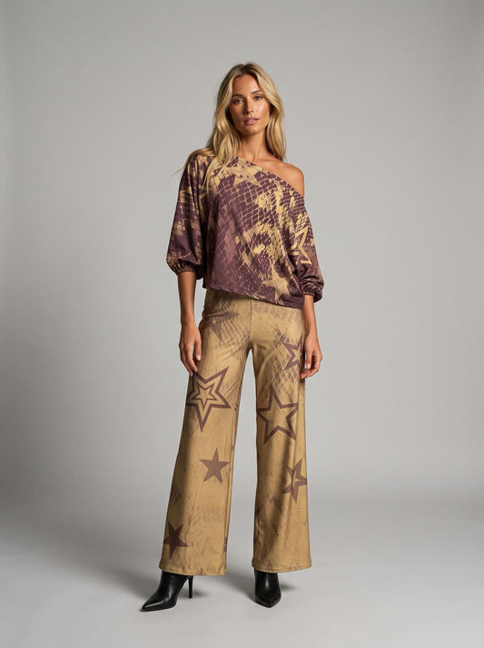 Set animal print y estrellas
