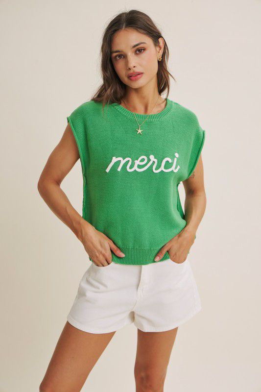Blusa tejida MERCI.