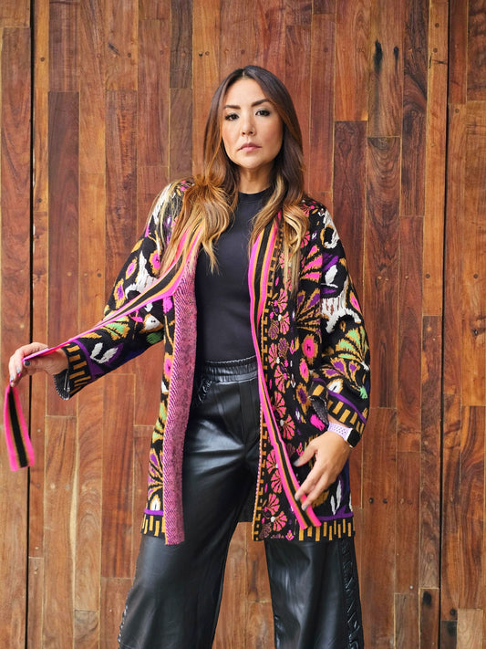 Suéter con corbatín