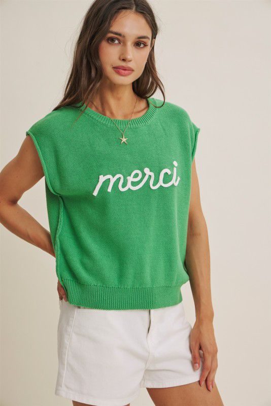 Blusa tejida MERCI.