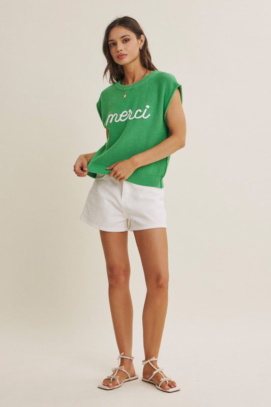 Blusa tejida MERCI.