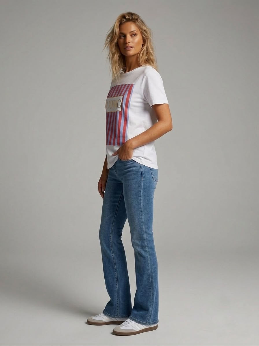 Camiseta ICÓNIC rayas