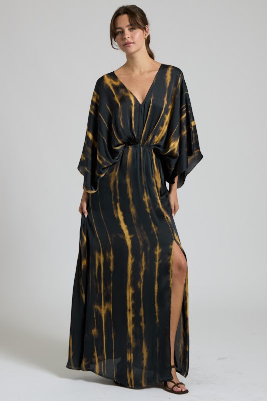 Vestido líneas difuminadas