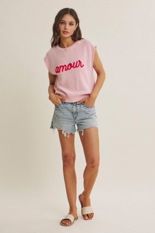 Blusa tejida Amour