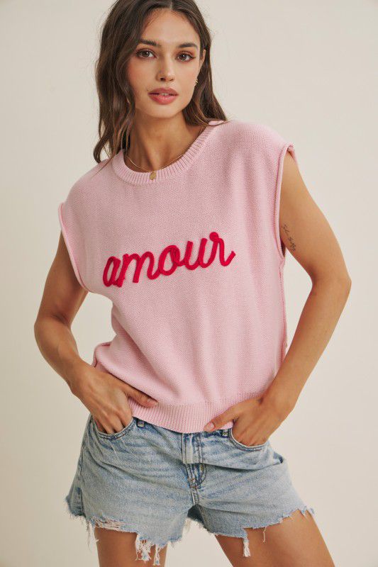 Blusa tejida Amour