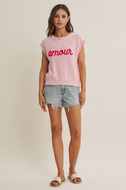 Blusa tejida Amour