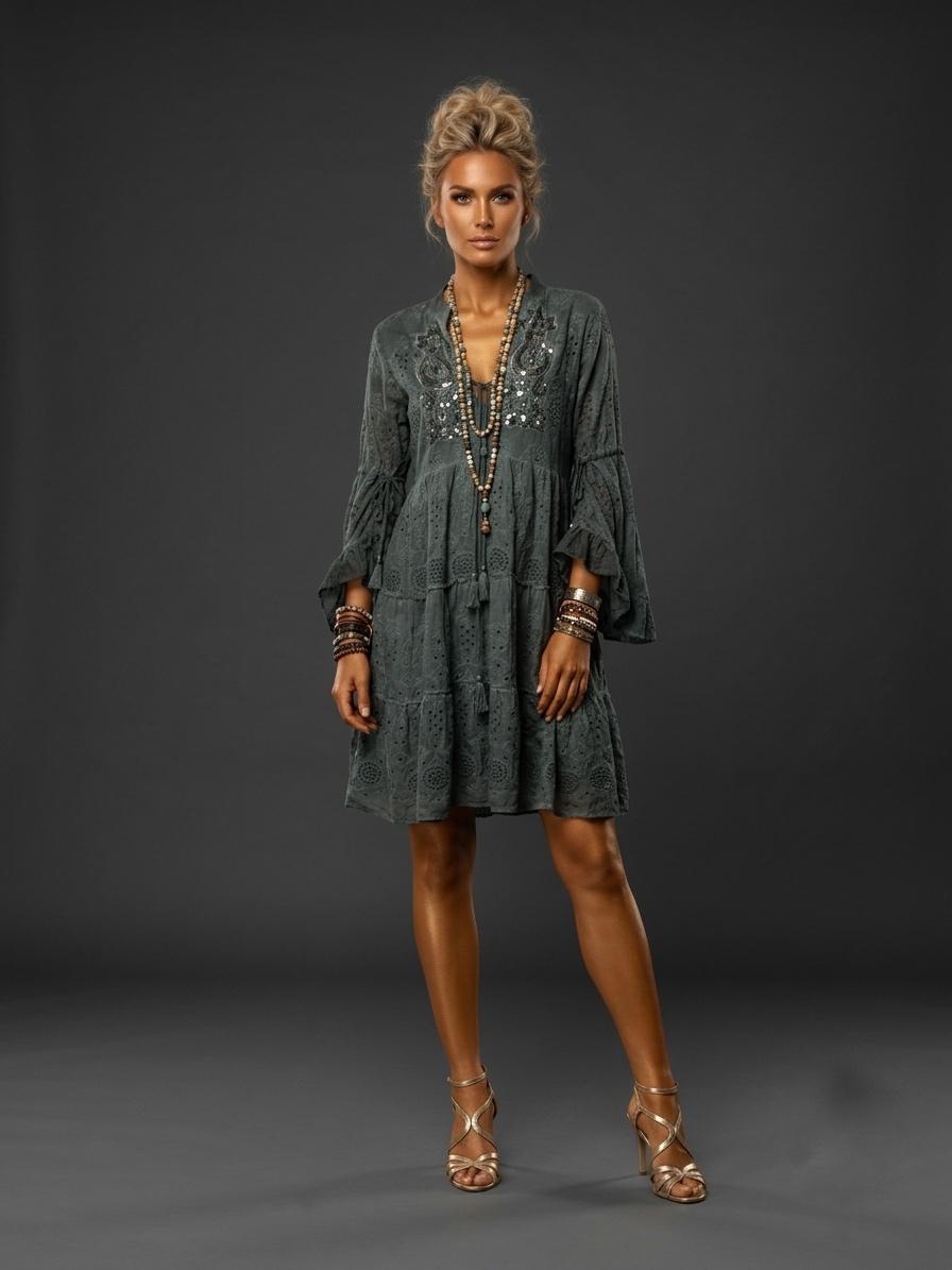 Vestido bordado