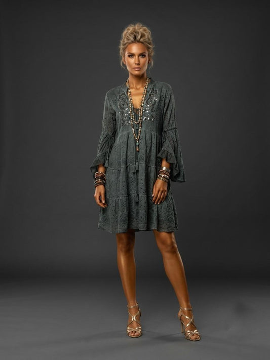 Vestido bordado