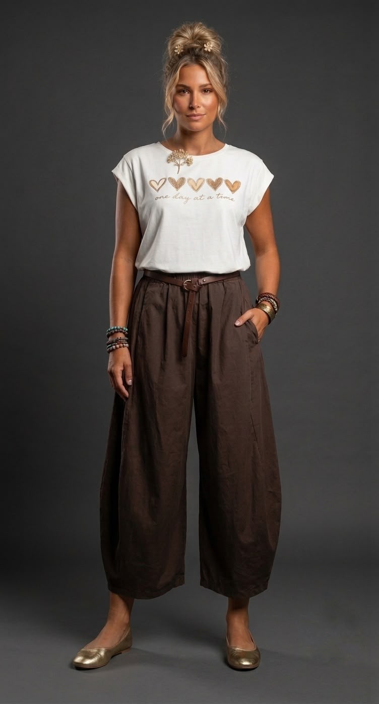 Camiseta corazones y piedras