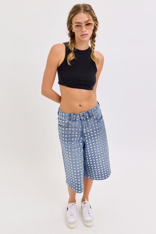 Bermudas con estoperoles