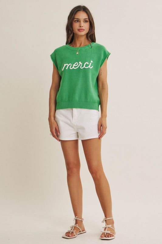 Blusa tejida MERCI.